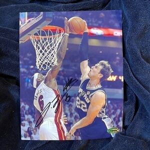 - Lebron James autographed photo